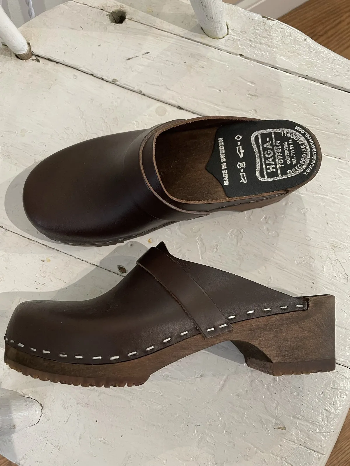 Swedish Clogs - Brun 