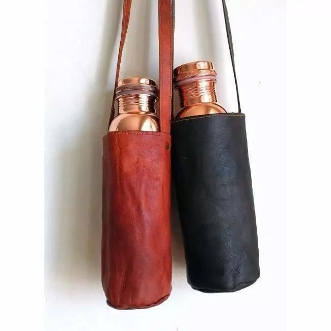 Tamra Copper Water Bottle Carrier