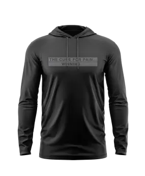 The Cure For Pain Black Collection Athletic Hoodie