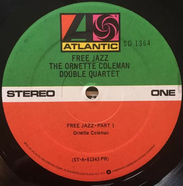 The Ornette Coleman Double Quartet ~ Free Jazz - A Collective Improvisation By