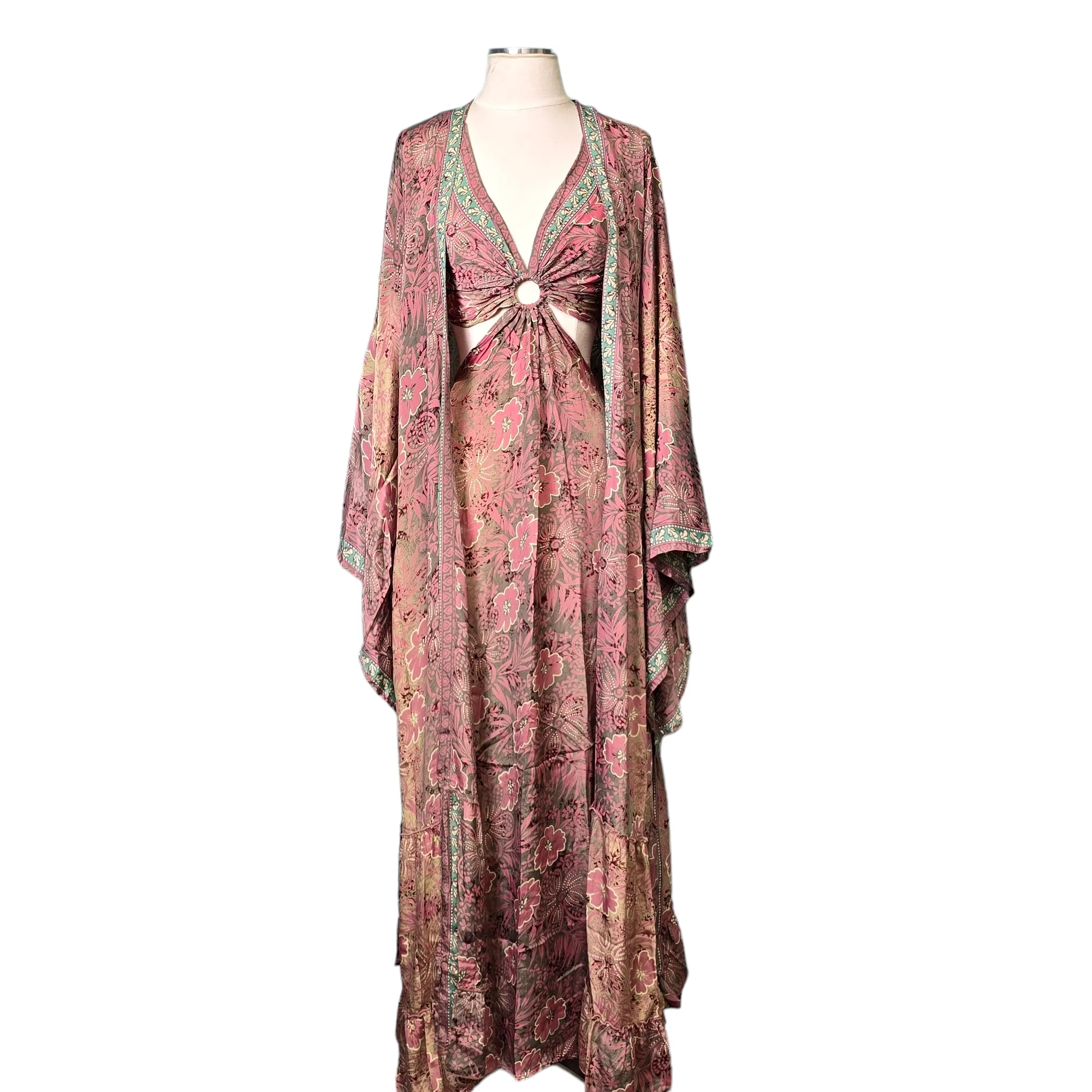 The Poppy Mauve Kimono Collection