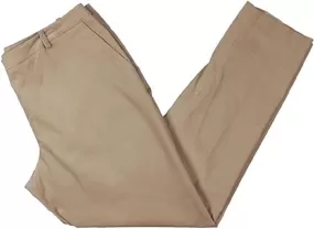 Tommy Hilfiger Women's Corduroy Low Rise Ankle Pants Brown Size 8