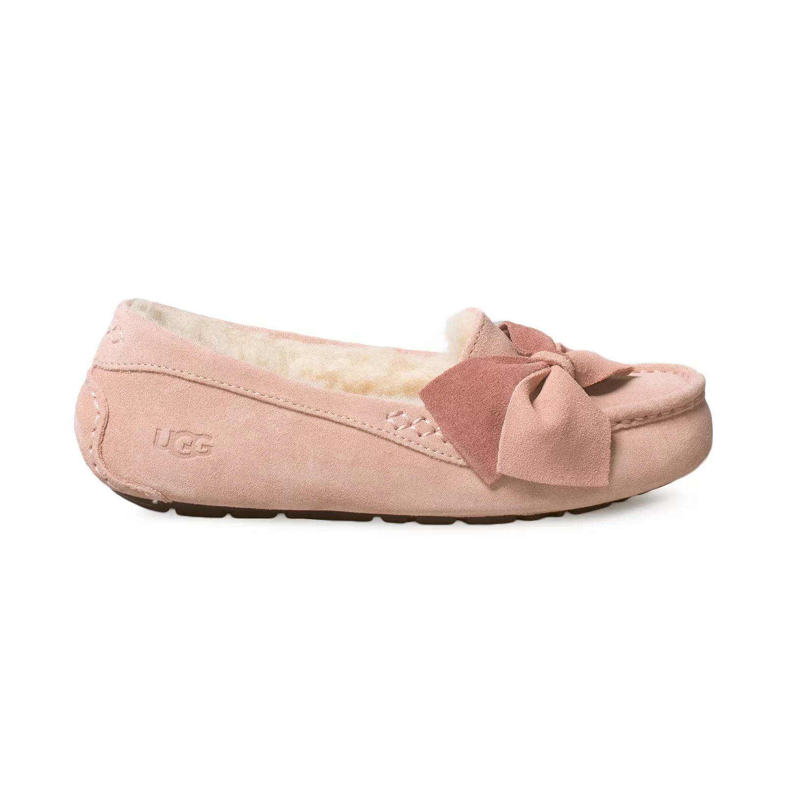 UGG Ansley Two Tone Bow LA Sunset Slippers - Women's