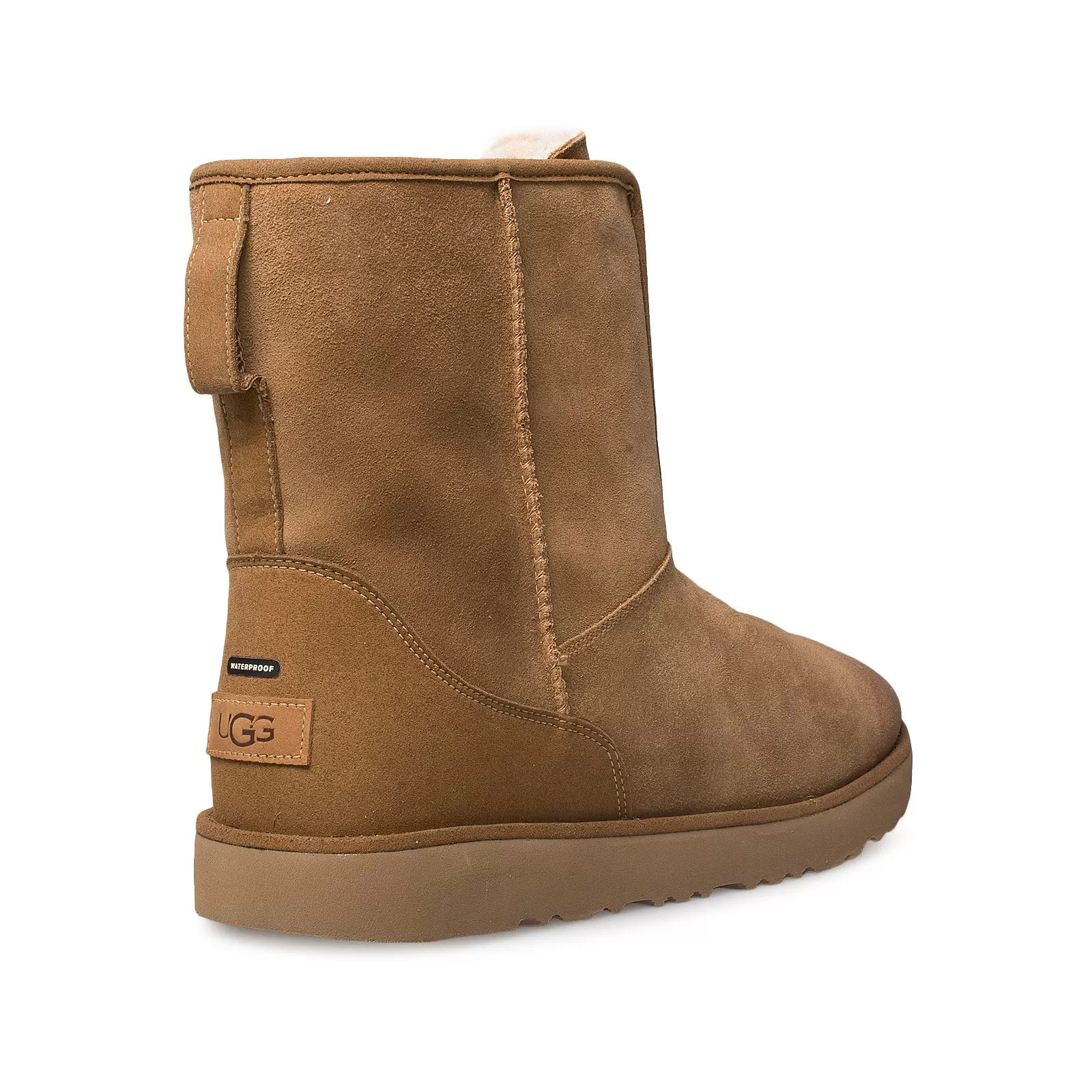 UGG Classic Short Front Zip Waterproof Chestnut Boots - Men's