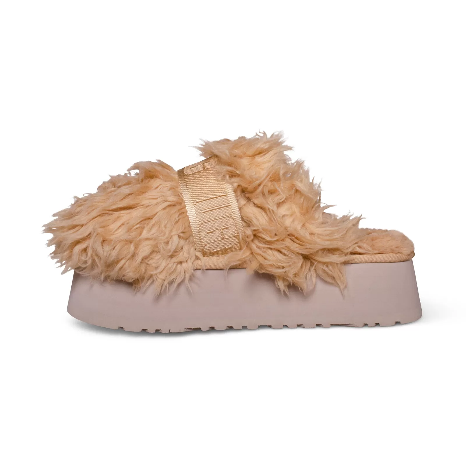 UGG Fluff Momma Sugar Slide Oat Slippers - Women's