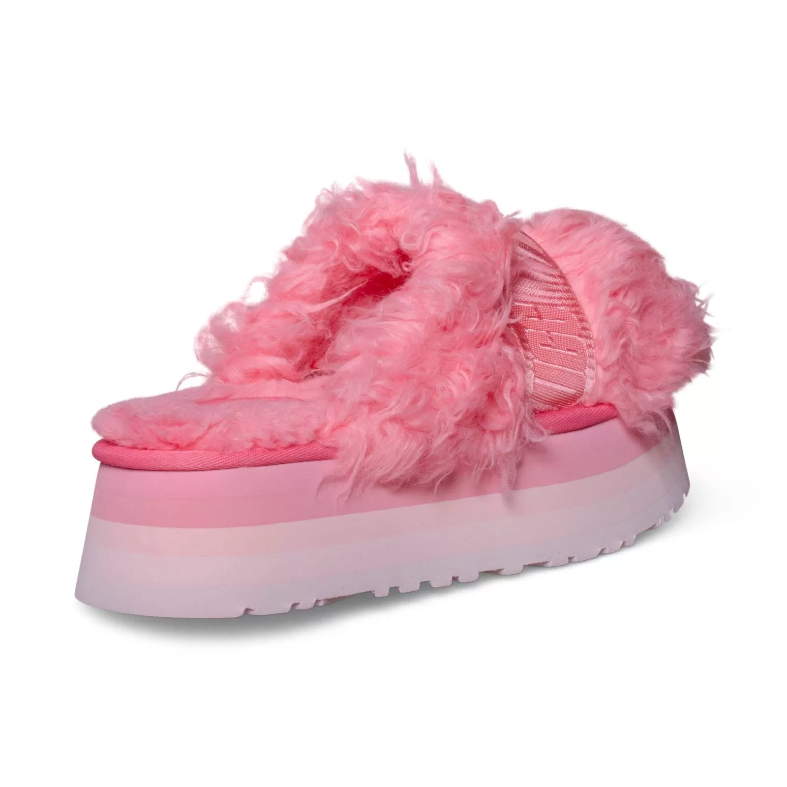 UGG Fluff Momma Sugar Slide Pink Jasmine Slippers - Women's