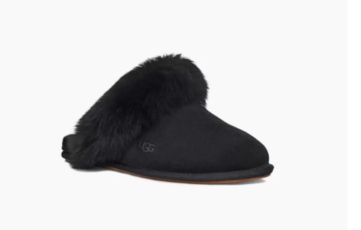 Ugg Scuff Sis Black Slippers