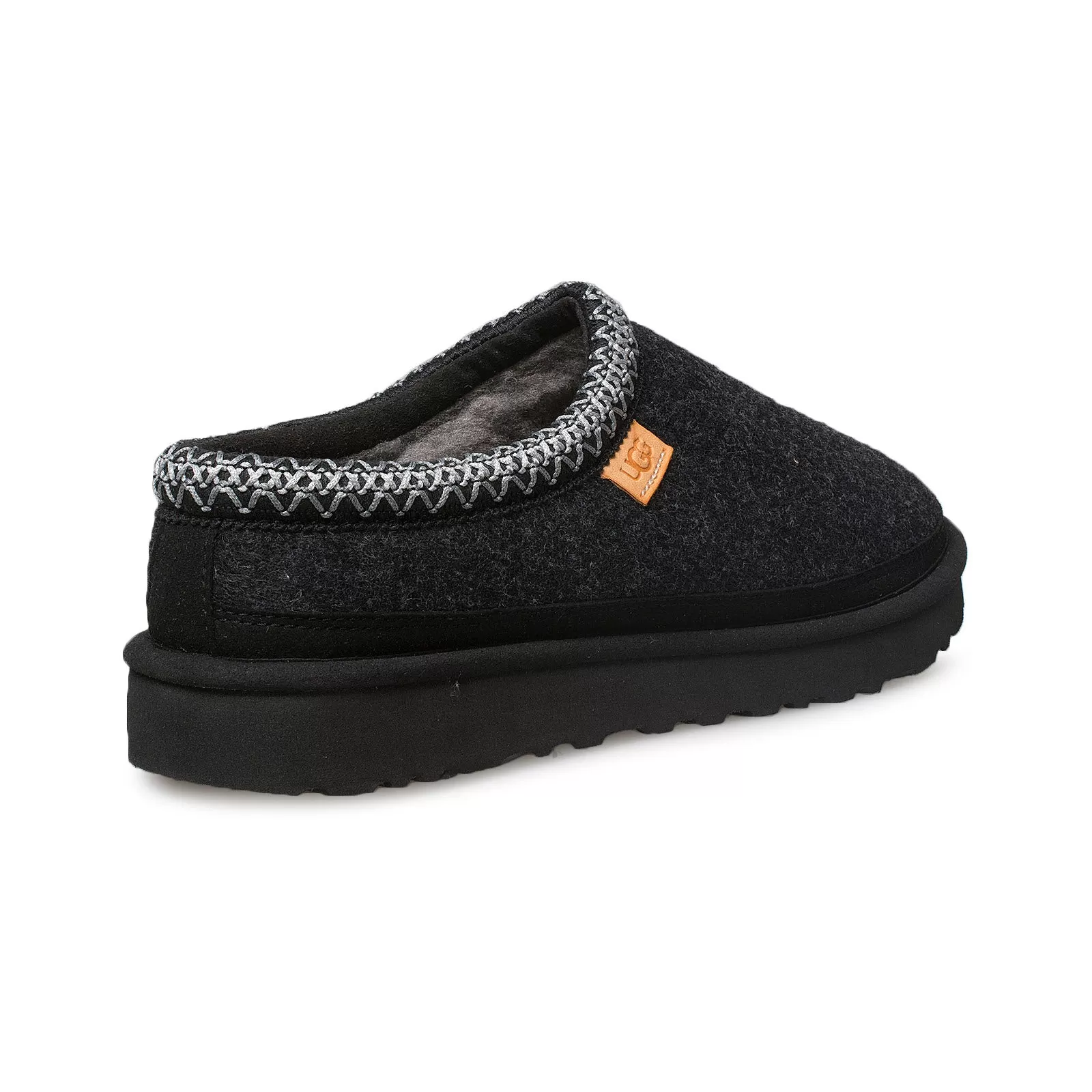 UGG Tasman Wool Black TNL Slippers - Men's