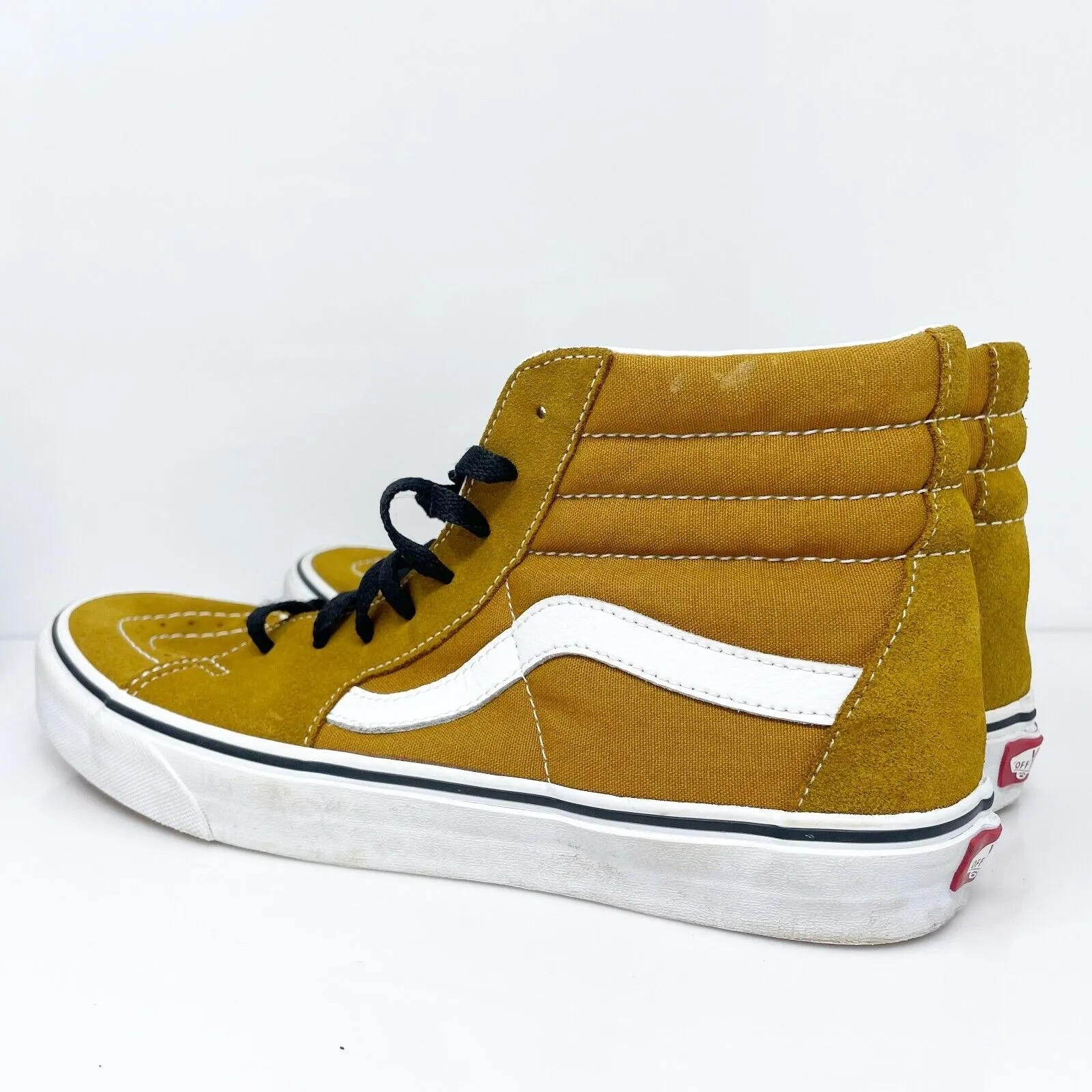 Vans Unisex Sk8 Hi 751505 Yellow Casual Shoes Sneakers Size M 10.5 W 12