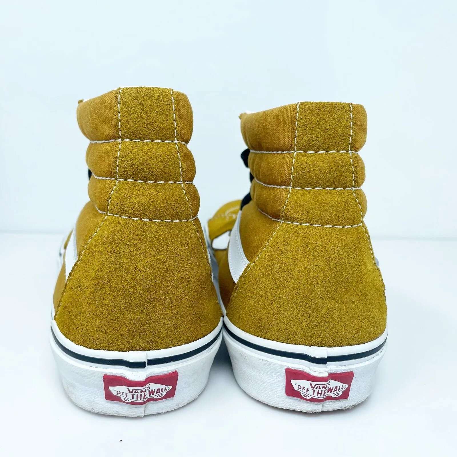 Vans Unisex Sk8 Hi 751505 Yellow Casual Shoes Sneakers Size M 10.5 W 12