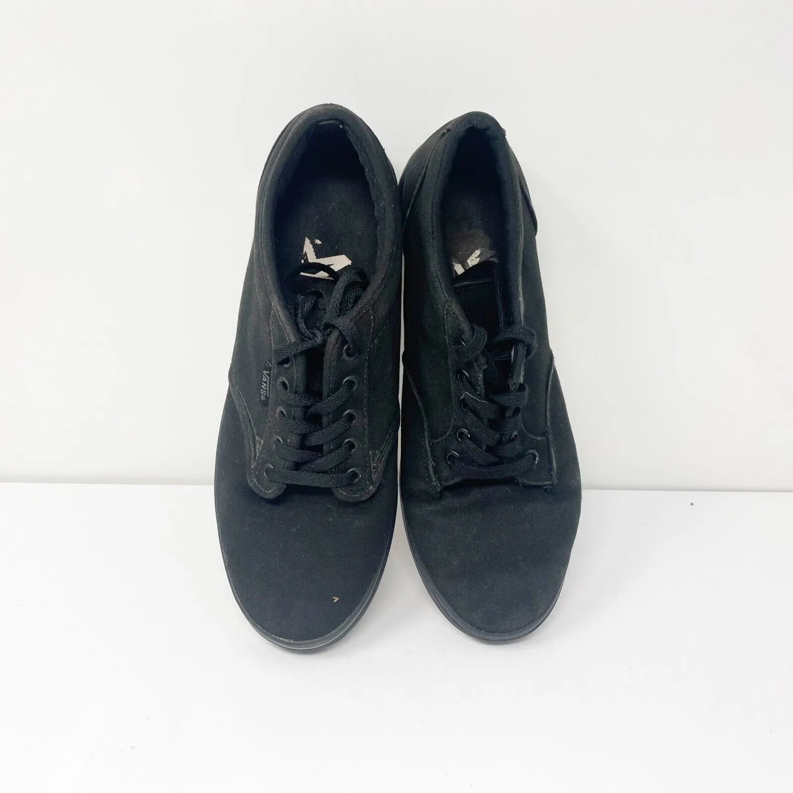 Vans Womens Off The Wall 500714 Black Casual Shoes Sneakers Size 7