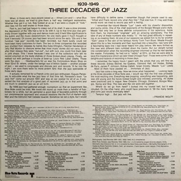 Various ~ Blue Note's Three Decades Of Jazz - Volume 1 - 1939 - 1949