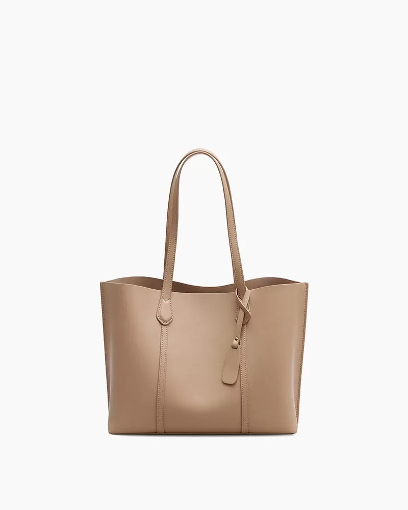 Vegan Genuine Leather Tote Shoulder Bags