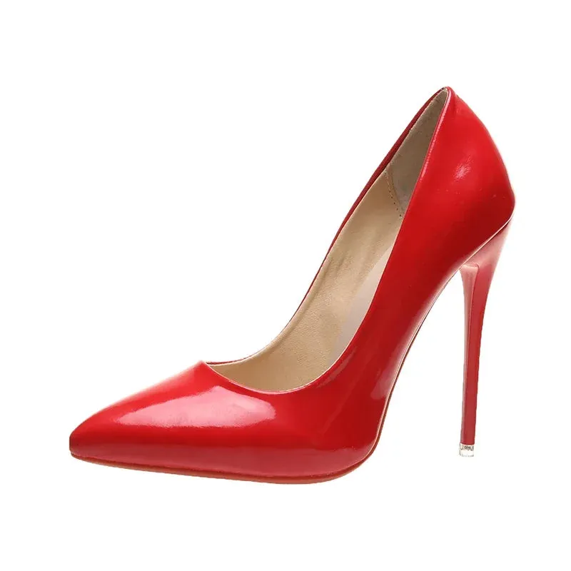 Women Shoes Red High Heels